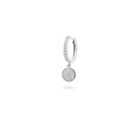 Solo pendiente Rue des Mille Mujer in Plata Zirconia ORZ-018 M3 CER RH - ORZ-018 M3 CER RH